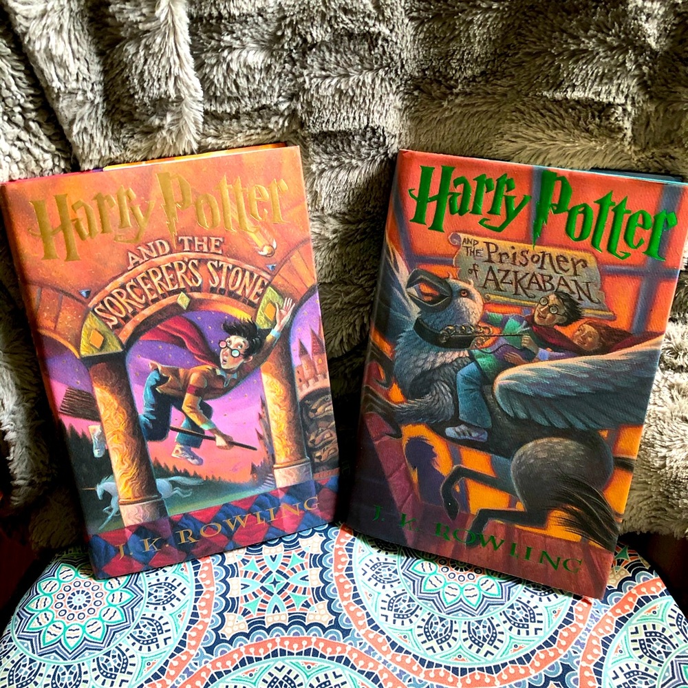COPY - 2 Harry Potter Hardcover Books Excellent Condition
